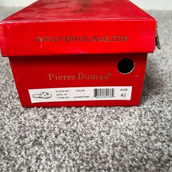 Pierre Dumas Azul 19 Leopard Sandals - Picture 3 of 7